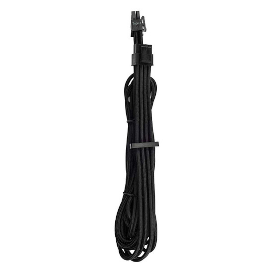 Câble d'alimentation Corsair Câbles d'alimentation gainé Premium EPS ATX12 V 4+4 pins (noir) - 75 cm