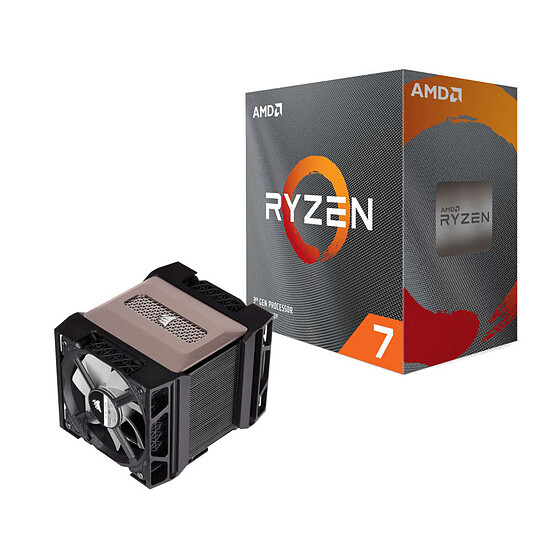 Processeur AMD Ryzen 7 3800XT + Corsair A500