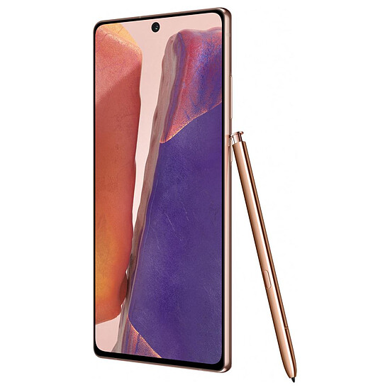 Smartphone reconditionné Samsung Galaxy Note 20 (Bronze) - 8 Go - 256 Go · Reconditionné - Autre vue
