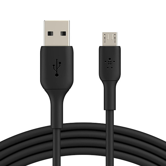 Adaptateurs et câbles Câble USB-A vers Micro-USB (noir) - 1 m