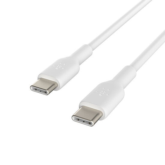 Câble USB Câble USB-C vers USB-C (blanc) - 2 m - Autre vue