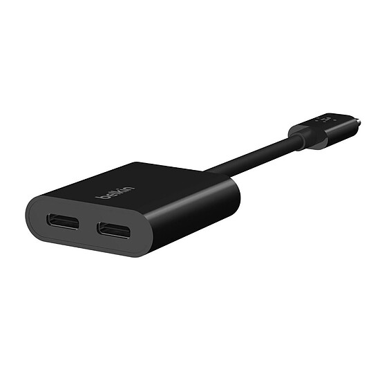 Câble USB Adaptateur USB-C vers USB-C audio + recharge jusqu'à 60 W - Autre vue