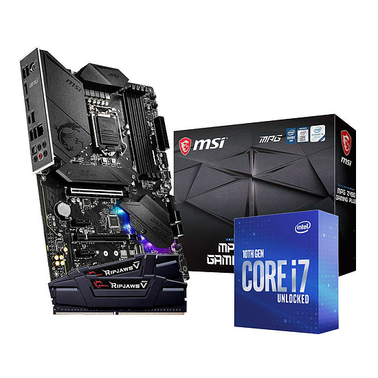 Kit upgrade PC Intel i7 10700K - MSI Z490 - RAM 16Go 3200Mhz