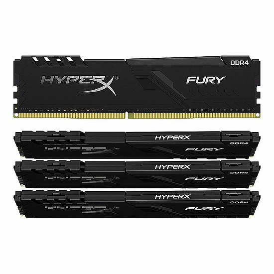 Mémoire HyperX Fury - 4 x 32 Go (128 Go) - DDR4 3600 MHz - CL18