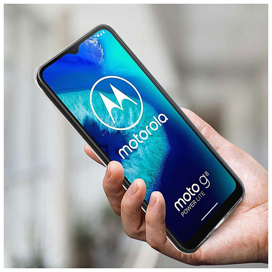 Coque et housse Akashi Coque (transparent) - Motorola G8 Power Lite - Autre vue