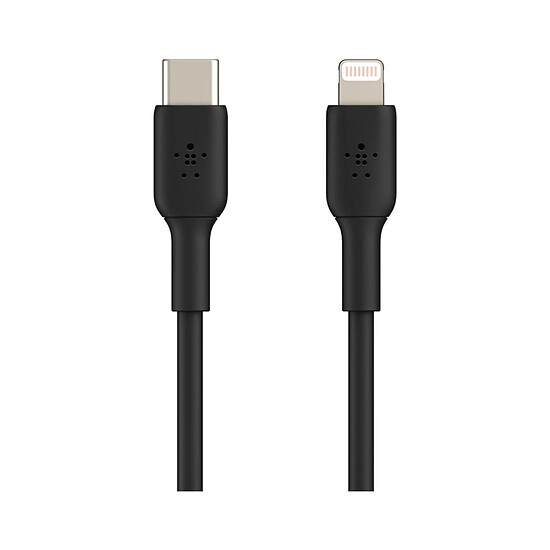Adaptateurs et câbles Câble USB-C vers Lightning MFI (noir) - 1 m - Autre vue