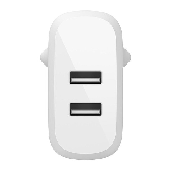 Chargeur Belkin chargeur secteur double - USB A - 24W + Câble USB-A vers Lightning (1 m) - Autre vue