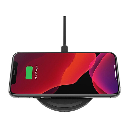 Chargeur Belkin chargeur à induction (noir) - USB A - 10W (avec adaptateur secteur Quick Charge 3.0) - Autre vue