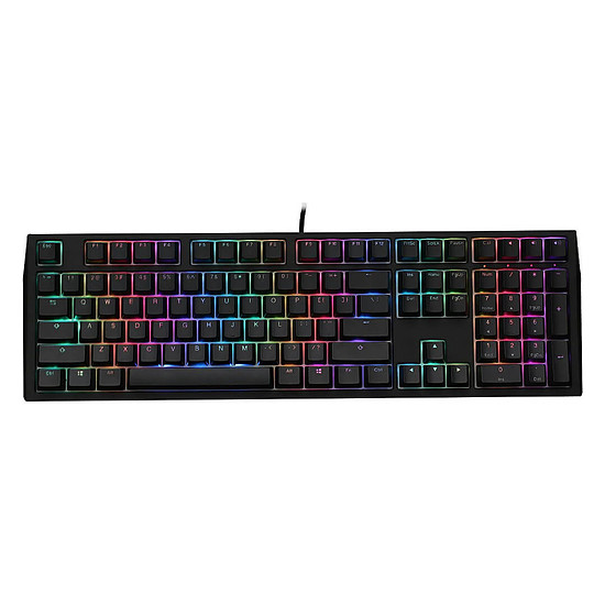 Clavier PC Ducky Channel Shine 7 Blackout - Cherry MX Red