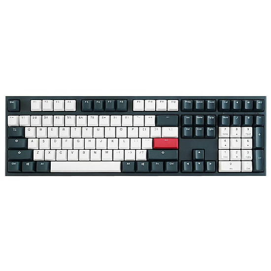 Clavier PC Ducky Channel One 2 - Tuxedo - Cherry MX Red