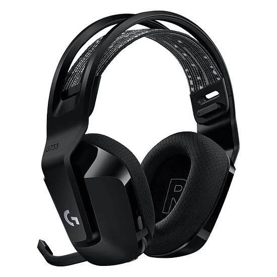 Casque micro Logitech G G733 Lightspeed - Noir - Autre vue