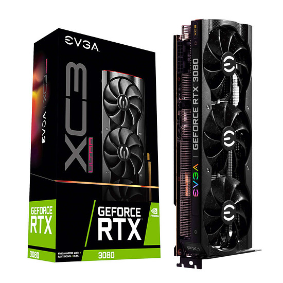 Carte graphique EVGA GeForce RTX 3080 XC3 ULTRA GAMING