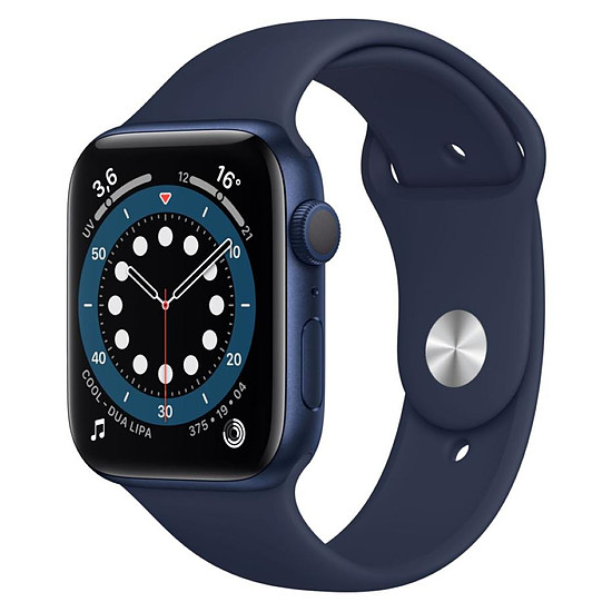 Montre connectée Apple Watch Series 6 Aluminium (Bleu- Bracelet Sport Bleu) - GPS - 44 mm