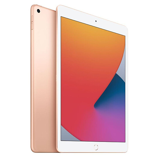 Tablette reconditionnée Apple iPad Wi-Fi 10.2 - 128 Go - Or  (8 ème génération) · Reconditionné - Autre vue