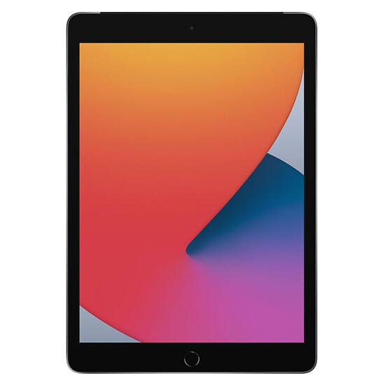 Tablette reconditionnée Apple iPad Wi-Fi + Cellular 10.2 - 32 Go - Gris sidéral (8 ème génération) · Reconditionné - Autre vue