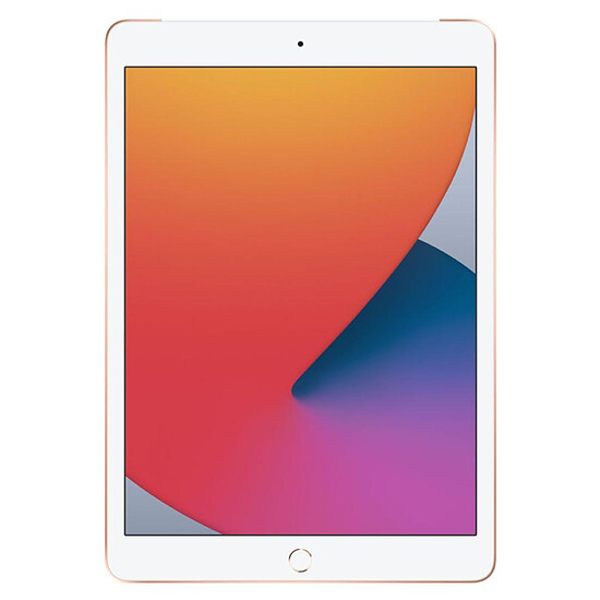 Tablette reconditionnée Apple iPad Wi-Fi + Cellular 10.2 - 128 Go - Or (8 ème génération) · Reconditionné - Autre vue