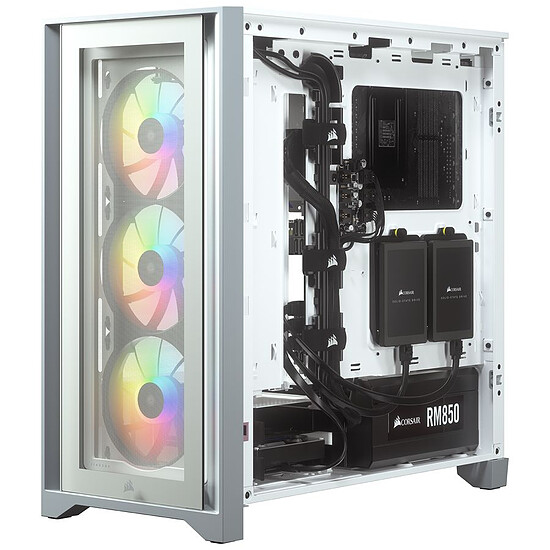 Boîtier PC Corsair 4000X iCUE RGB - Blanc - Autre vue