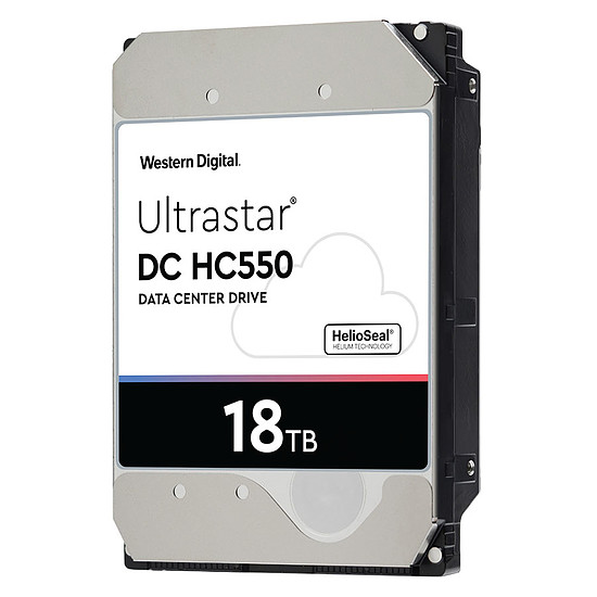 Disque dur interne Western Digital WD Ultrastar DC HC550 - 18 To - 512 Mo