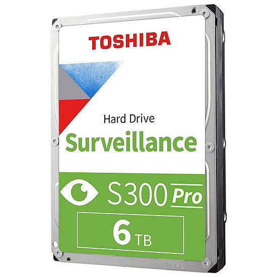 Disque dur interne Toshiba S300 Pro - 6 To - 256 Mo