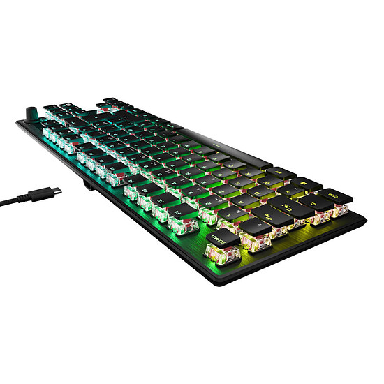 Clavier PC Roccat Vulcan TKL Pro - Roccat Titan Linear Optical - Noir - Autre vue