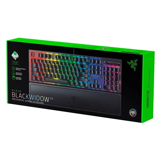 Clavier PC Razer BlackWidow V3 - Razer Green - Autre vue