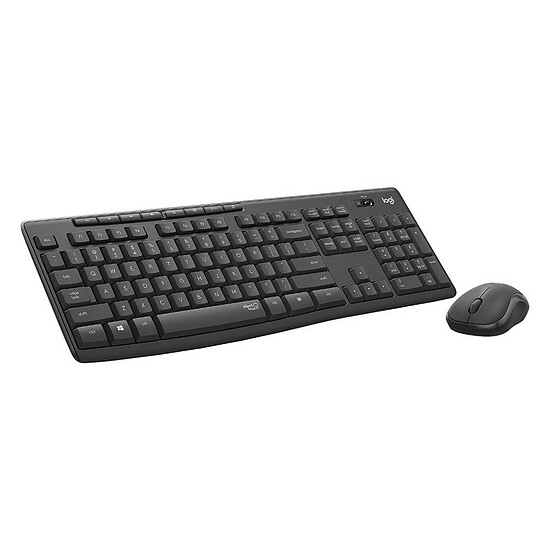 Clavier souris bureautique Logitech MK295 Silent - Graphite - Autre vue