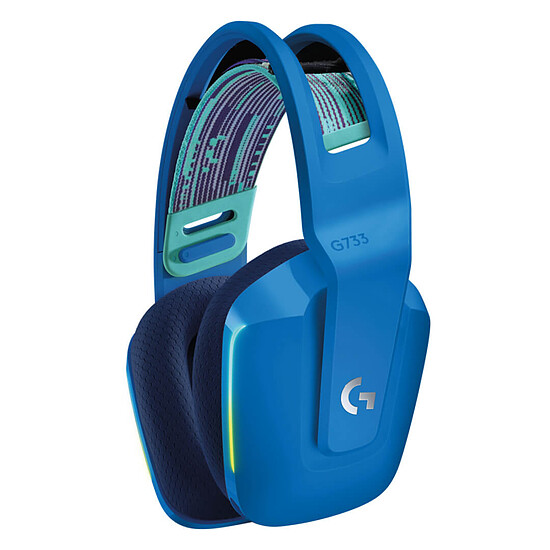 Casque micro Logitech G G733 Lightspeed - Bleu - Autre vue