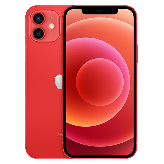Smartphone et téléphone mobile Apple iPhone 12 (PRODUCT)RED - 64 Go