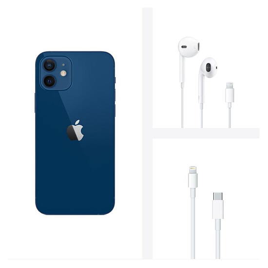 Smartphone reconditionné Apple iPhone 12 (Bleu) - 128 Go · Reconditionné - Autre vue