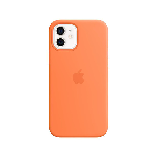 Coque et housse Apple Coque en silicone avec MagSafe pour iPhone 12 / 12 Pro - Kumquat