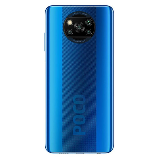 Smartphone reconditionné Xiaomi Poco X3 NFC (Cobalt Blue) - 64 Go · Reconditionné - Autre vue
