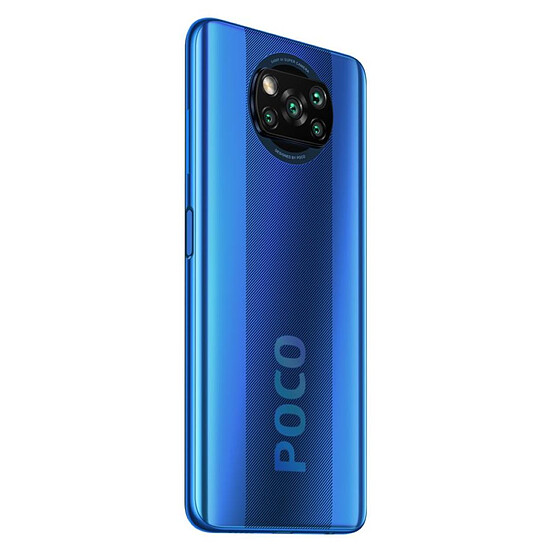 Smartphone reconditionné Xiaomi Poco X3 NFC (Cobalt Blue) - 128 Go · Reconditionné - Autre vue
