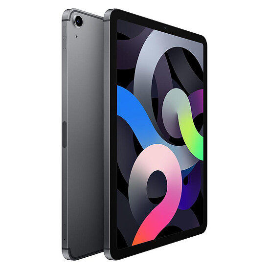 Tablette reconditionnée Apple iPad Air 2020 10,9 pouces Wi-Fi + Cellular - 64 Go - Gris sidéral (4 ème génération) · Reconditionné - Autre vue