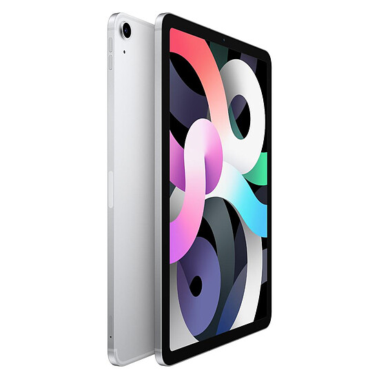 Tablette reconditionnée Apple iPad Air 2020 10,9 pouces Wi-Fi + Cellular - 256 Go - Argent (4 ème génération) · Reconditionné - Autre vue