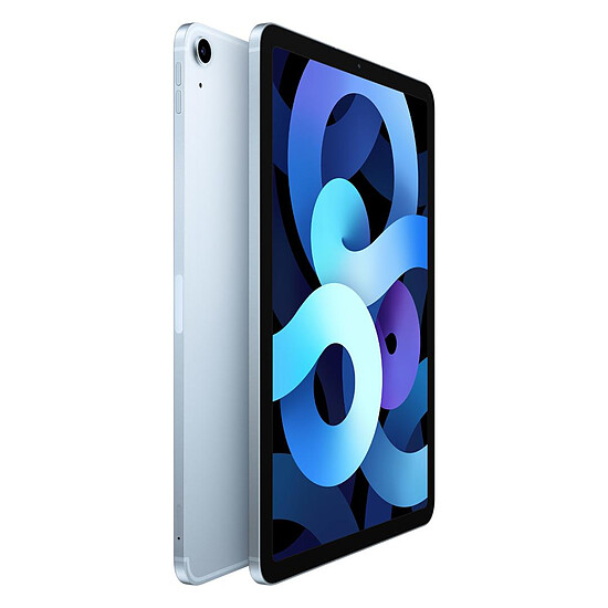 Tablette reconditionnée Apple iPad Air 2020 10,9 pouces Wi-Fi + Cellular - 256 Go - Bleu ciel (4 ème génération) · Reconditionné - Autre vue