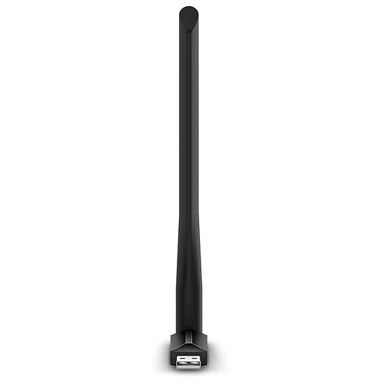 Carte réseau TP-Link Archer T2U Plus - Clé USB Wifi AC600 double bande avec antenne - Autre vue