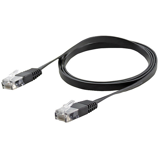 Câble RJ45 Real Cable E-NET 600 - 10 m (noir)