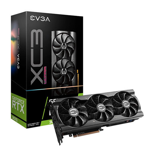 Carte graphique EVGA GeForce RTX 3070 XC3 ULTRA GAMING