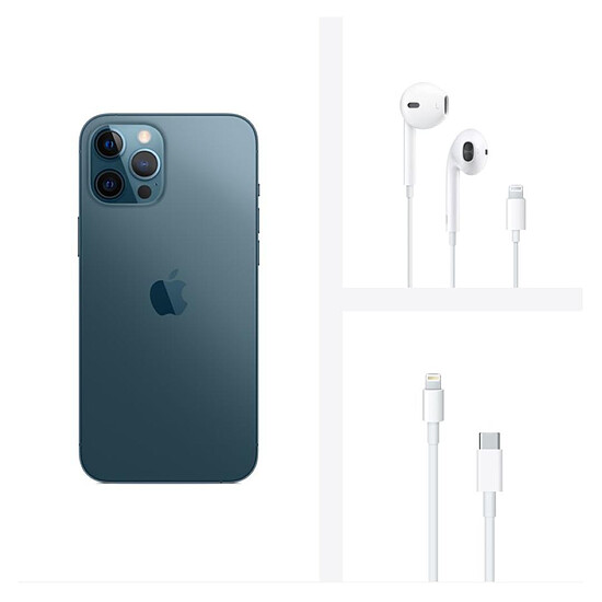 Apple iPhone 12 Pro Max (Bleu Pacifique) - 128 Go · Reconditionné