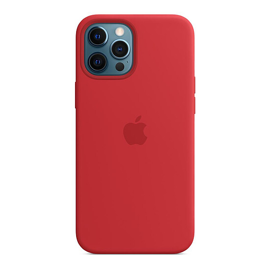 Coque et housse Apple Coque en silicone avec MagSafe pour iPhone 12 Pro Max - (PRODUCT)RED