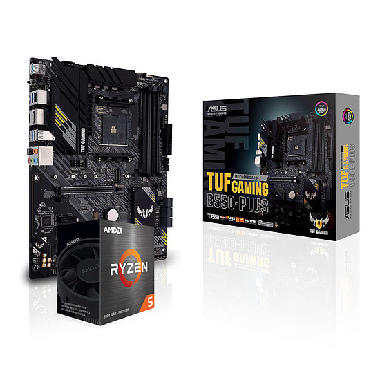 Kit upgrade PC AMD Ryzen 5 5600X + Asus TUF GAMING B550-PLUS