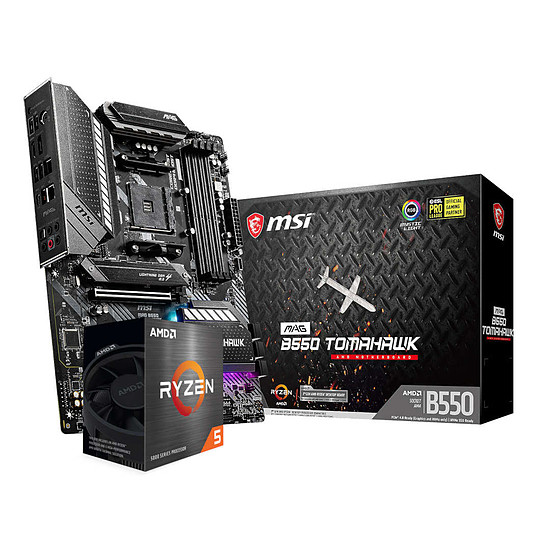 Kit upgrade PC AMD Ryzen 5 5600X + MSI B550 Tomahawk