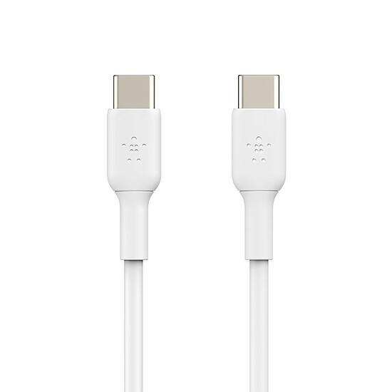 Adaptateurs et câbles Belkin Câble USB-C vers USB-C (Blanc), 1 m - Autre vue