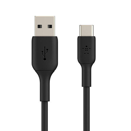 Câble USB Belkin Câble USB-C vers USB-A (Noir) - 1 m - Autre vue
