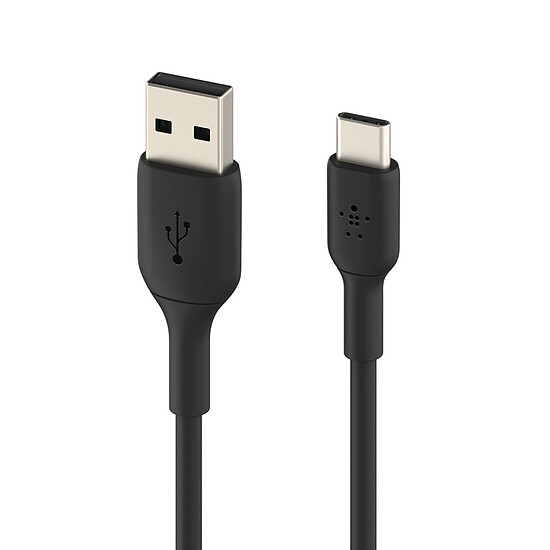 Câble USB Belkin Câble USB-C vers USB-A (Noir) - 1 m - Autre vue