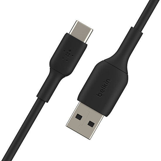 Câble USB Belkin Câble USB-C vers USB-A (Noir) - 1 m - Autre vue
