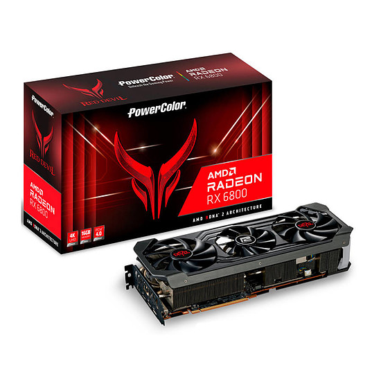 Carte graphique PowerColor Radeon 6800 Red Devil