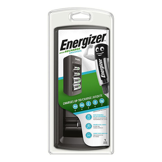 Pile et chargeur Energizer Accu Recharge Universal - Autre vue
