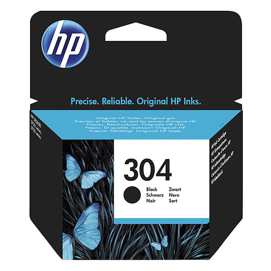 Cartouche d'encre HP 304 Noir (N9K06AE)
