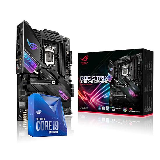 Kit upgrade PC Intel Core i9-10850K + ASUS STRIX Z490-E